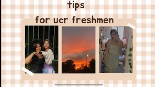 ☀️ advice for incoming ucr freshman | 2022