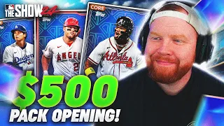 I Pulled The Chase Pack Player! $500 Pack Opening In MLB The Show 24