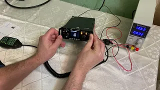 Трансивер XIEGU G90 первое включение, XIEGU G90 transceiver first use