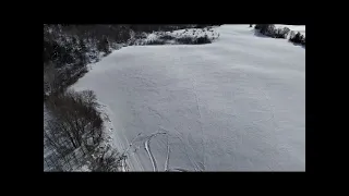 Using A Drone For Scouting In The Snow