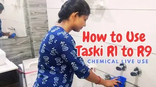 How to use Taski R1 to R9 chemicals