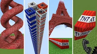 all tnt experiments in one Minecraft video