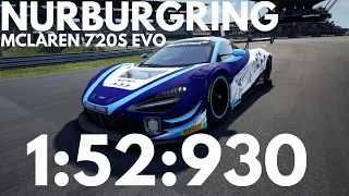 MCLAREN 720S EVO NURBURGRING SETUP + HOTLAP | ACC 1.9 - Abesports