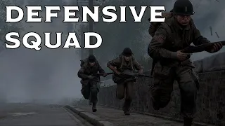 Real Marine Squad Leader leads BEST DEFENSIVE SQUAD in Carentan - Hell Let Loose