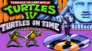 TMNT IV: Turtles in Time SNES Playthrough Longplay
