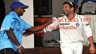 India vs Sri Lanka 1997 1st Test Colombo Day 3