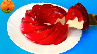 "Extravaganza" cake without baking, without oven. Delicious dessert with jelly. Recipe.