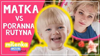 💥 TYPOWA MATKA vs PORANNA RUTYNA #MilenkaMówi 😂 (PARODIA MORNING ROUTINE)
