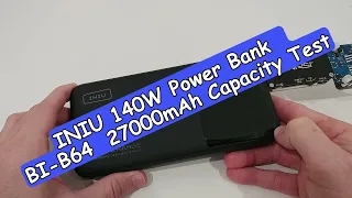 INIU 140W Power Bank BI-B64: Putting the 27000mAh Capacity to the Test!