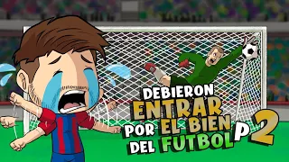 4 casi goles que debieron entrar por el bien del futbol / Parte 2