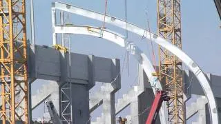 chantier grand stade lille 16 mars 2011