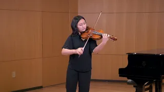 Bach Partita in E Major No. 3 Movement 1 - Sophia Zhang