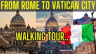 ROME, Italy 4K Walking Tour - March 2024 ! #travel #italy