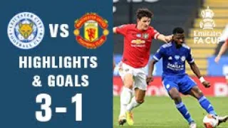Leicester City vs Manchester United 3-1 Extended Highlights & All Goals -(ISAFT)