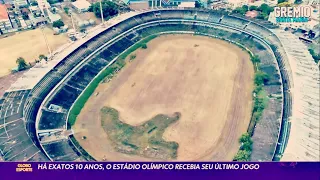 Há exatos 10 anos, o estádio Olímpico recebia seu último jogo