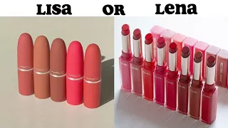 Lisa or lena choose your favorite makeup 💄💋 #like #subscribe #shere  @magical_universe2457