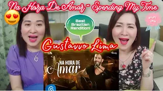 First time listening to Gusttavo Lima - Na Hora de Amar(Spending My Time)(Video Official) l Reaction