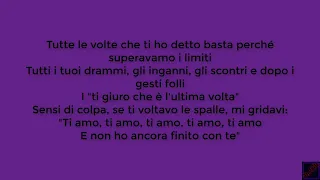 CRUDELIA - I Nervi Marracash Lyrics