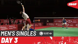 HSBC BWF World Tour Finals | Day 3: Anders Antonsen (DEN) [2] vs. Wang Tzu Wei (TPE) [4]