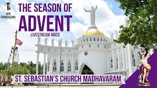 🔴LIVE 22nd Dec 2020 Tamil & English Mass | St.Sebastian Church, Madhavaram | Arputhar Yesu TV