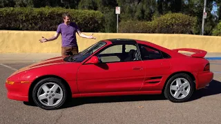 Toyota MR2 Turbo 1995 года - это действительно особенный аналоговый спорт-кар