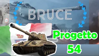 Progetto CC55 mod.54 | NEW Italian tier VIII heavy tank | World of Tanks with BRUCE | WoT Reviews