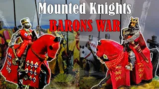 Mounted Knights Showcase -Footsore Miniatures BARONS WAR  Range