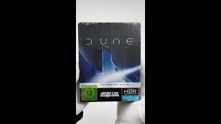 Dune Limited Steelbook (4K Ultra HD Blu-ray) ASMR Unboxing