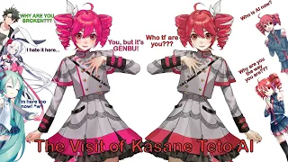 【Talkloid】The visit of Kasane Teto AI