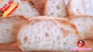 Glass Bread aka Pan de Cristal (100% High-Hydration Spanish Bread) / 스페인 의 명품브레드 빵 데 크리스탈