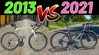 Comparing OLD VS NEW ROAD BIKE! | Riding the '13 Cannondale SuperSix in Bilbao!