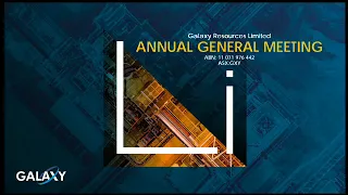 Galaxy Resources 2019 AGM