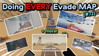 Playing ALL The Evade MAPS - ROBLOX Evade Gameplay (#72)