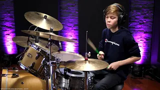 Wright Music School - Riley Maksimas - Ray Parker Jr. - Ghostbusters - Drum Cover