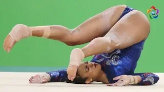 TRY NOT TO LAUGH - gymnastics fails!!