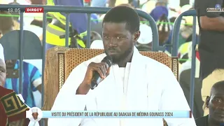 L'intégralité du discours du président Bassirou Diomaye Faye au Daakaa de Médina Gounass