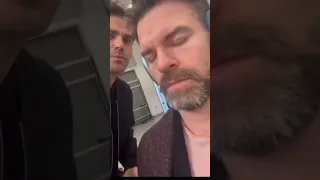 Paul Wesley and Daniel Gillies funny moment