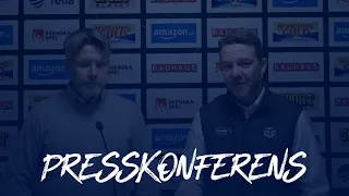 Presskonferens efter Leksands IF - Timrå IK