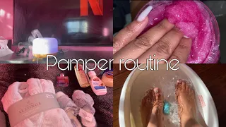 Self care day || *satisfying* Pamper routine 2021 at home spa day