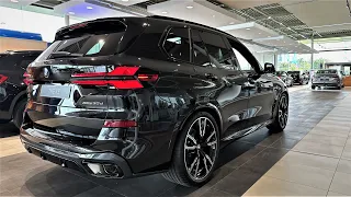 2023 THE BMW X5 BLACK 30d XDrive SUV full view interior - exterior