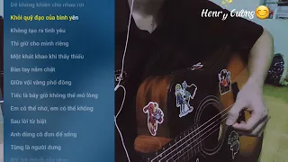 Karaoke Guitar-BẢO ANH - TỪNG LÀ CỦA NHAU (feat TÁO)-By Henry Cường😊