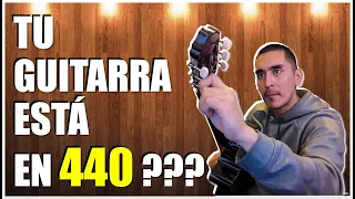 QUE ES 440 HZ ? - TU GUITARRA ESTA EN 440 ? - #clasesdeguitarra #guitarra #tutorial #tabs #afinacion