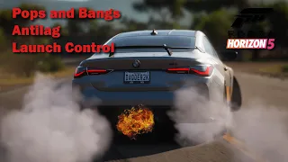 Forza Horizon 5 Antilag, Launch control, Pops and Bangs update !!!