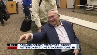 Oakland County Executive L. Brooks Patterson says he has stage-4 pancreatic cancer