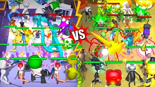 Merge Monster Rainbow Friend Vs Beat Door 100 Challenge, Merge Battle Gameplay