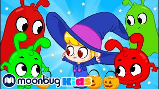 Morphle - Orphle Steals HALLOWEEN Candy | ABC 123 Moonbug Kids | Fun Cartoons | Learning Rhymes