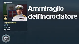 Legendary Commander "Luigi Sansonetti" Review - World of Warships Blitz