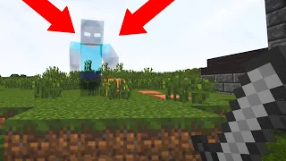 ENCONTREI O FANTASMA DO HEROBRINE E ELE ACABOU COM O MUNDO - Minecraft Herobrine #56