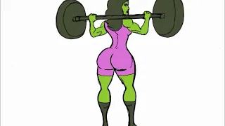 She Hulk Glute Workout