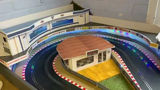 Scalextric Slot car layout update - warning excessive use of foamboard